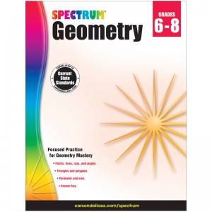 Geometry Workbook, Grades 6-8