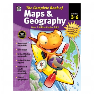 The Complete Book of Maps & Geography, Grades 3-6