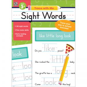 Sight Words Activity Book, Grade Preschool2