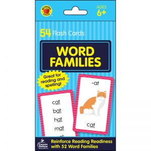 Word Families Flash Cards 