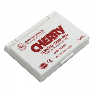 (6 EA) STAMP PAD SCENTED CHERRY RED