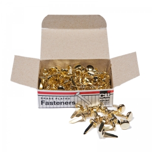 Paper Fasteners 1/2in Box Of 100   