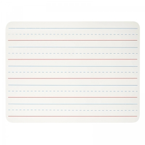 Dry Erase Board, One Sided, Lined, 9" x 12"