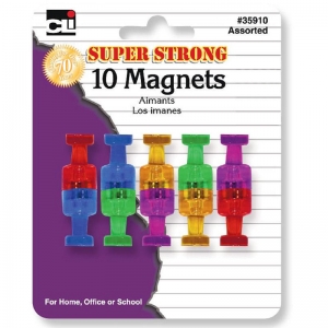 (6 Pk) Super Strong Magnets