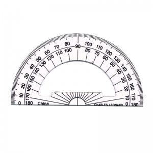 (84 EA) 4 INCH PROTRACTOR PLASTIC