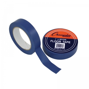 Floor Marking Tape, 1" x 36 yd, Blue