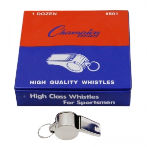 (3 PK) METAL WHISTLE 12 PER PK