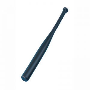 Solid Lightweight Plastic Bat, 31" Long, Black