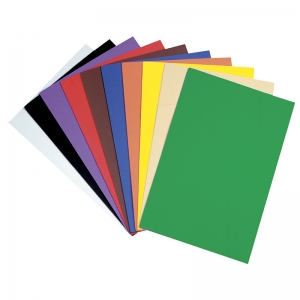 Creativity Street Wonderfoam Peel And Stick Sheets, Assorted Colors, 9 X 12, 20 Pieces