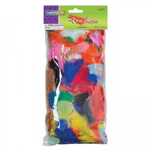 (6 Pk) Feathers Bright Hues 1oz Bag