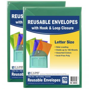 (2 PK) XL REUSABLE ENVELOPES 10 PK