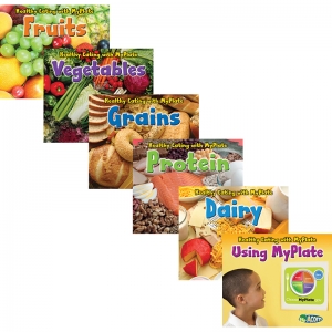 Healthy Eating with MyPlate Book Set, Set of 6