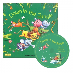 Down In The Jungle, Classic Books With Holes 8x8 With Cd