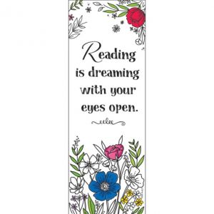 (6 PK) BRIGHT BLOOMS BOOKMARK 