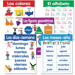 (2 St) Spanish Basic Skills 5 Chart