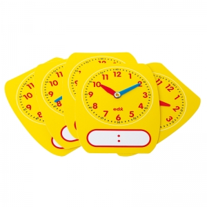 Write On Wipe Off Clock Dials 5 St 