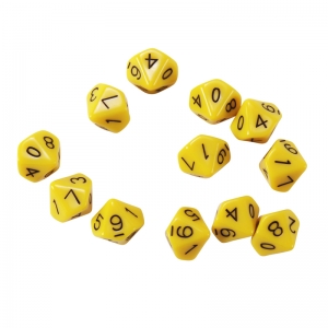 10 Sided Polyhedra Dice Set Of 12 