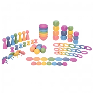 RAINBOW WOODEN SUPER SET 