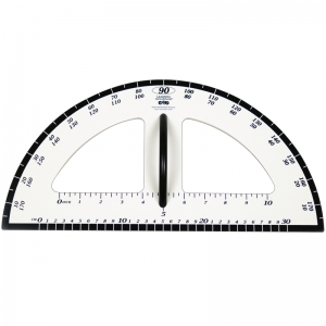 DRY ERASE MAGNETIC PROTRACTOR 