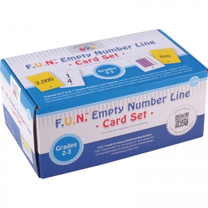 Fun Empty Number Line Cards Only Gr 2-3