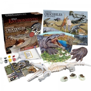 EXTRME SCIENCE KIT CROCODLES OF THE WORLD WILD SCIENCE