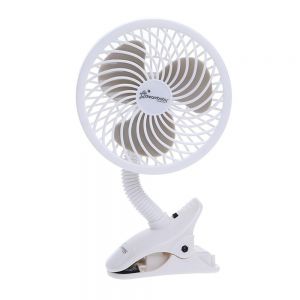 WHT EZY-FIT DELUXE CLIP ON FAN 