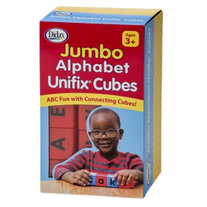 JUMBO ALPHABET UNIFIX CUBES 