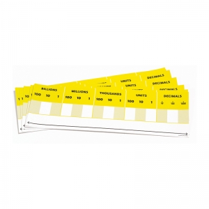 (2 EA) DESKTOP PLACE VALUE CARDS