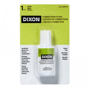 Dixon Correction Fluid 7 Oz Blister Card