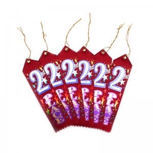 2nd Place Award Ribbon, 2" x 8", Pack of 6