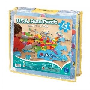 USA FOAM MAP PUZZLE 