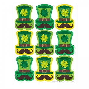 St Pats Hats Stickers Giant 