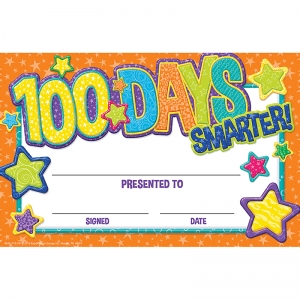 100 Days Recognition Award 