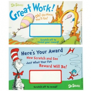 (6 PK) DR SEUSS SCRATCH OFF REWARDS 