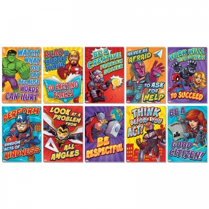 MARVEL MINI MOTIVATIONAL POSTER SET 