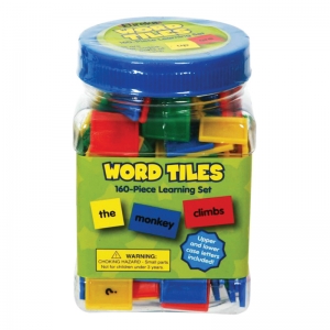 Word Tiles Parts Of Speech 160/pk Color Coded