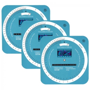 (3 EA) E-Z GRADER CIRCULAR LONG RANGER SCORE UP TO 200 QUESTIONS