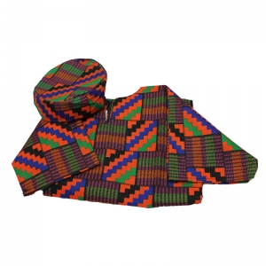 ETHNIC COSTUMES BOYS WEST AFRICAN SHIRT & HAT