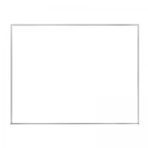 Non-Magnetic Whiteboard with Aluminum Frame, 2'H x 3'W