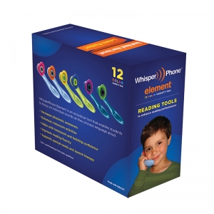 WHISPERPHONE VARIETYPAK OF 12 2 EA OF 6 COLORS