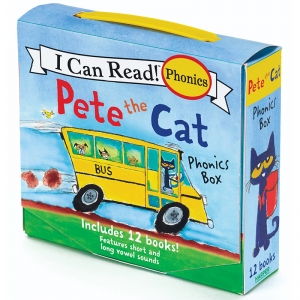 I Can Read! Pete the Cat Phonics Box, Set of 12 Books