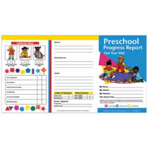 (6 PK) PRESCHOOL PROGRESS REPORTS 10 PER PK FOR 1 YEAR OLDS