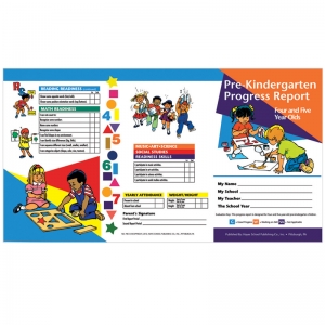 Pre Kindergarten Progress Report 10 Pk For 4 & 5 Year Olds