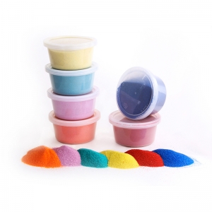 Colored Sand, 6 oz. Jars, 6 Colors