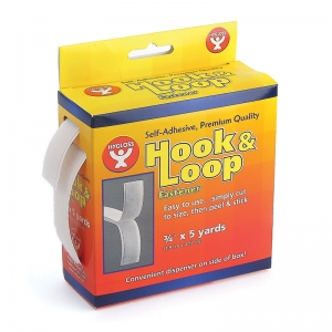 Self-Adhesive Hook & Loop Fastener Roll, 3/4" x 5 yds.