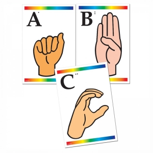 Sign Language & Braille Learning Cards