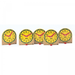 ORIGINAL MINI CLOCKS 12-PK WOOD 