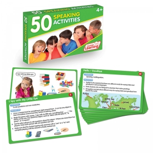 Language Arts Activity Card, Speaking, Pack Of 50