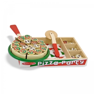 Pizza Party - Wooden Play Food Set