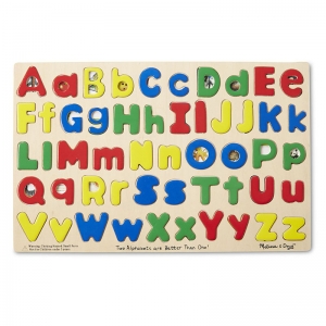 PUZZLE UPPER & LOWERCASE ALPHABET 